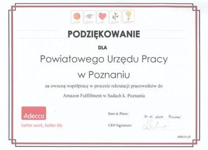 zatrudnienia, przyniósł ogólną poprawę sytuacji na rynku pracy. Pracodawcy chętniej zatrudniali nowych ludzi, co przejawia się zwiększoną liczbą ofert pracy.