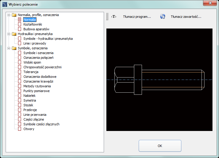 CADprofi Mechanical: CADprofi Mechanical Wstęp CADprofi Mechanical CADprofi Mechanical Wstęp Program wspomagający tworzenie projektów mechanicznych i konstrukcyjnych w 2D.