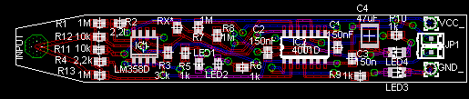 Rys. 1. Schemat ideowy próbnika stanów logicznych Rys.