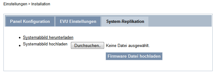 7.3.3 Instalowanie - replikowanie systemu Podczas replikowania inwertera następuje skopiowanie ustawień z urządzenia refencjonującego do urządzenia docelowego.