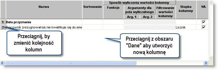 5 Dodatki 2 Dodatek: Zestaw ienia użytkow nika 274 strona zestawienia - czyli datą "stanu na dzień" Początek roku - porównanie następuje z pierwszym stycznia bieżącego roku Początek miesiąca -