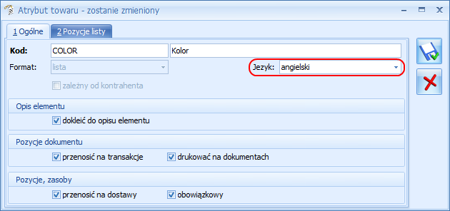 Podręcznik Użytkownika systemu Comarch OPT!MA Str. 283 Pozycję z listy można usuwać w każdym momencie ikoną. Edycja możliwa jest po naciśnięciu ikony lub dwukrotnym kliknięciu na danej pozycji. 15.11.