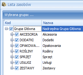 Podręcznik Użytkownika systemu Comarch OPT!MA Str. 99 W zależności od ustawień parametrów dotyczących cen i wartości w oknie mogą być wyświetlane kolumny (związane m.in.