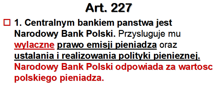 ŹRÓDŁA PRAWA BANKOWEGO