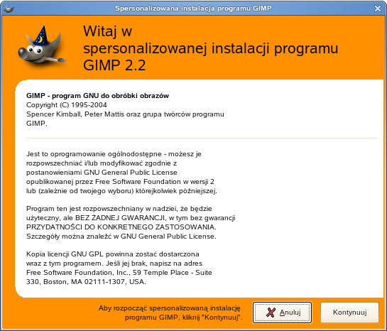 4-148 4.9 Gimp narzędzie obróbki obrazów Gimp to darmowa aplikacja graficzna, umożliwiająca przetwarzanie obrazów (w tym również zdjęć).