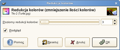 4-172 a obrazem o zwiększonym kontraście kolorów (strona prawa). Krzywe. W oknie tym możemy zobaczyć i ewentualnie zmodyfikować krzywe kolorów.