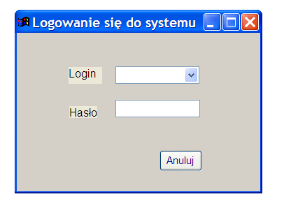 Nowi użytkownicy Reorganizacja roku Pomoc Opis programu Informacja o programie Listowanie statków z wybranego pliku do wysyłki Indeksowanie tabel Koniec prawidłowe wyjście z aplikacji 1.