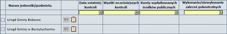 wydatkowanych środków publicznych, a także wykonanie / niewykonanie zaleceń pokontrolnych.