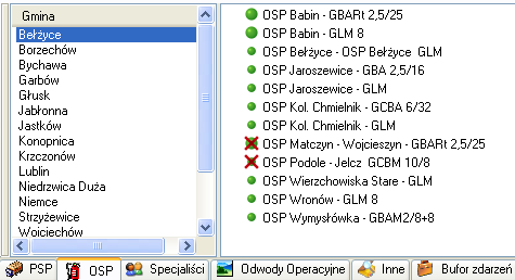 8.3 Dysponowanie sił i środków 8.3.1 Dysponowanie do zdarzenia pojazdów PSP, OSP, innych służb Po przyjęciu zgłoszenia dyspozytor wskazuje, jakie siły i środki zostaną zadysponowane do zdarzenia.