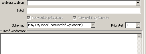 Rys.81 Ekran Pobierania załącznika 10.3 Rodzaje komunikatów 10.3.1 Komunikaty tekstowe Podczas tworzenia komunikatów tekstowych system daje nam możliwość określenia schematu komunikatu.