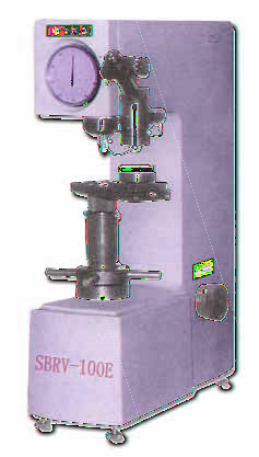 SBRV-100E Wielofunkcyjny Twardościomierz z Napędem Elektrycznym Opis: Urządzenie służy do pomiaru twardości metali żelaznych, nieżelaznych, twardych stopów, warstw nawęglonych i warstw chemicznie