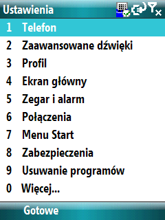 Klawisz Ekran główny Klawisz Ekran główny powoduje przejście do ekranu Głównego. Wprowadzanie danych Klawisz Wstecz Klawisz Wstecz powoduje przejście do poprzedniego ekranu.