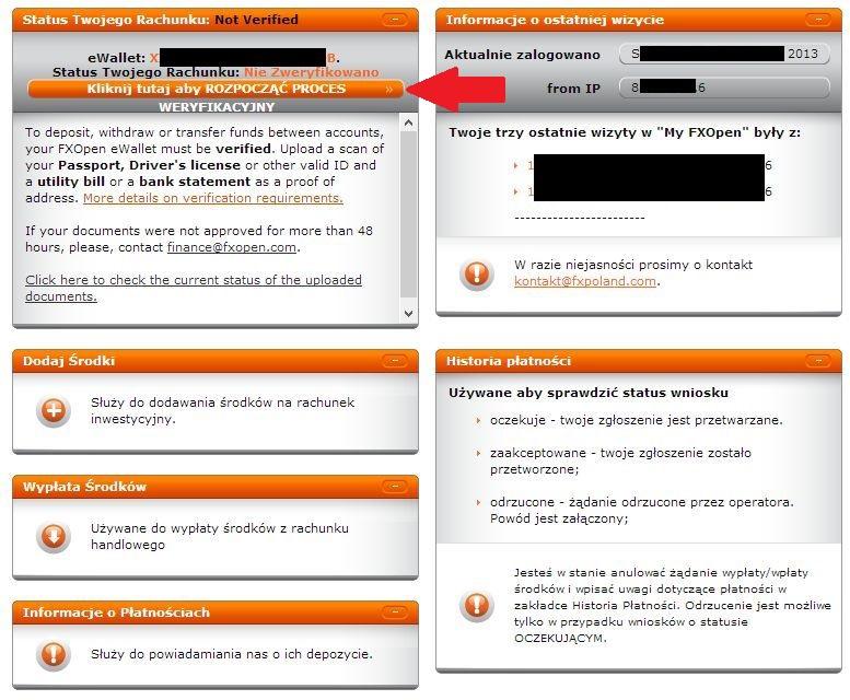 3) i przystąpić do weryfikacji rachunku.