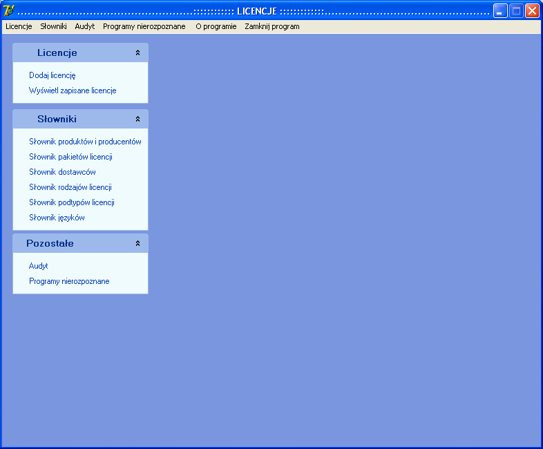 Zarządzanie Licencjami i