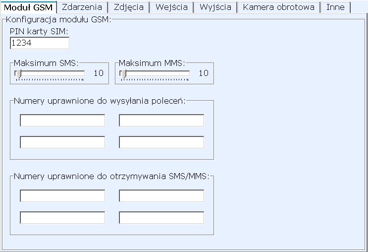 2. Szczegóły konfiguracji systemu W zakładce Konfiguracja dostępne są szczegółowe opcje konfiguracji parametrów pracy systemu Veronica.