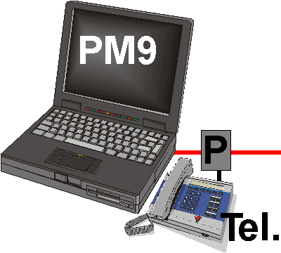 3.2. Elementy składowe mobilnego mini-centrum zarządzania badaniami Mobilne mini-centrum zarządzania badaniami tester PM9 składa się z komputera PC (najlepiej typu laptop) z systemem operacyjnym