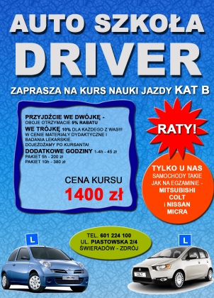 28 P.H.U AUTOG UTOGAZ Adam Faściszewski al. Wojsk ojska Polskiego 41A 59-630 Mirsk tel. 695 922 529 od poniedziałku do piątku w godz. 8.00-17.00 soboty w godz. 9.00-14.