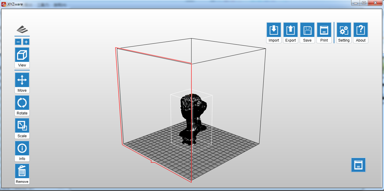 5. Opis funkcji zaawansowanych Naciśnij OK, aby powrócić do głównego ekranu. Pojawi się schemat modelu 3D tego obiektu.