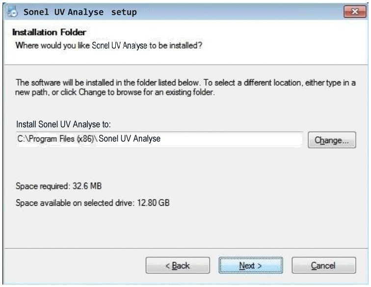 8. Oprogramowanie Sonel UV Analyse. 8.1.