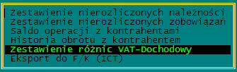 Str.104 KSP wersja 11.03.009 (standard) Przykład takiej tabeli przedstawiamy poniŝej» Data Nr raportu Kwota Dowód bankowy Dokument źródłowy 2007.03.07 1/3 22.420,00 3 2007.03.07 1/4 30.300,00 3 2007.