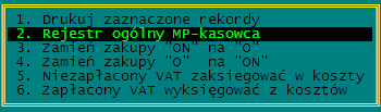 Str.126 KSP wersja 11.03.009 (standard) Wprowadzanie zapłat, zarówno dla sprzedaŝy jak i zakupów, wygląda identycznie.