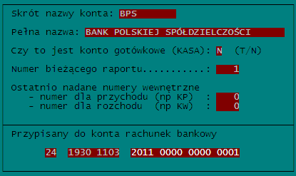 KSP wersja 11.03.009 (standard) Str.159 naciśnięciu klawisza F1 pokaŝe się lista wszystkich uŝytkowników, na której naleŝy zaznaczyć tych, którzy nie będą mieli dostępu do konta.