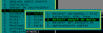 Str.62 KSP wersja 11.03.009 (standard) Udokumentowanie zakupów słuŝących obliczeniu marŝy w tym miejscu wprowadzamy dane, jakie pojawią się na wydruku dokumentującym ustalenie marŝy.