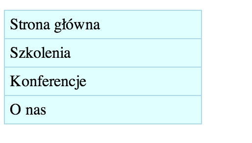 Świetnie, mamy czarny kolor linków. Pora teraz zrobić coś z podkreśleniem.