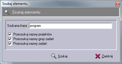 chcemy widzieć w drzewie. Jeśli filtr został ustawiony nad drzewem po prawej stronie ukaże się napis Filtr aktywny.