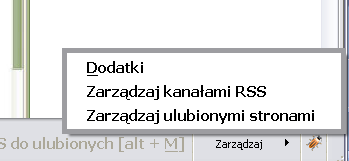 INSTALACJA ROZSZERZENIA Rozszerzenie moŝna zainstalować bezpośrednio ze strony Mozilla w