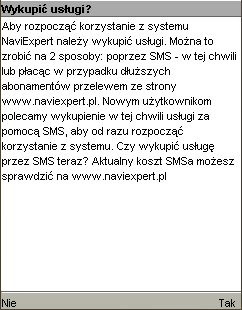 Krok 3. Dostępne usługi.