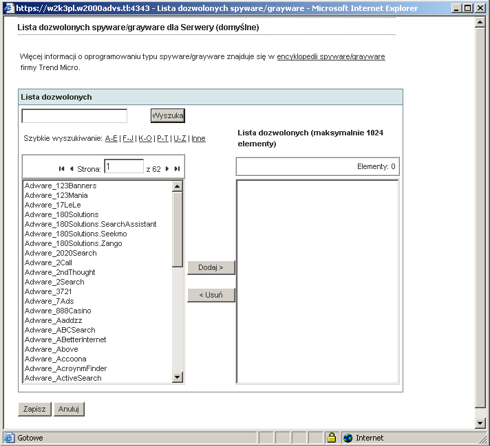 Trend Micro Worry-Free Business Security Advanced 6.0 Podręcznik administratora RYSUNEK 8-1.