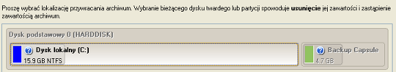 69 Aby uzyskać przejrzysty obraz właściwości żądanego obrazu należy na nim kliknąć, aby w sekcji poniżej (np: Szczegóły archiwum) wyświetlony został krótki opis.