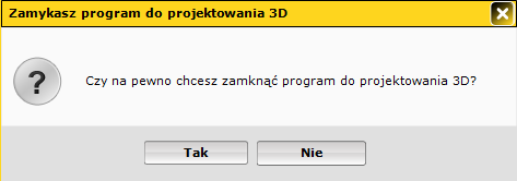 8. Kończenie pracy z programem Aby zamknąć program należy kliknąć krzyżyk w prawym górnym rogu ekranu.