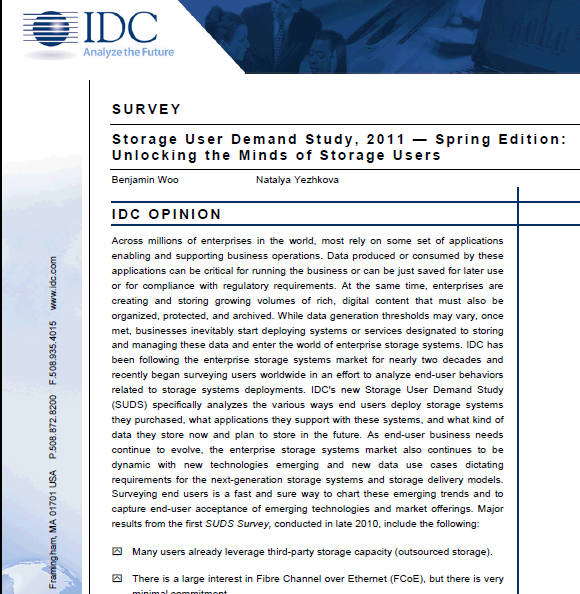 Raport IDC potwierdza udział EMC jako dostawcy #1 m.in.
