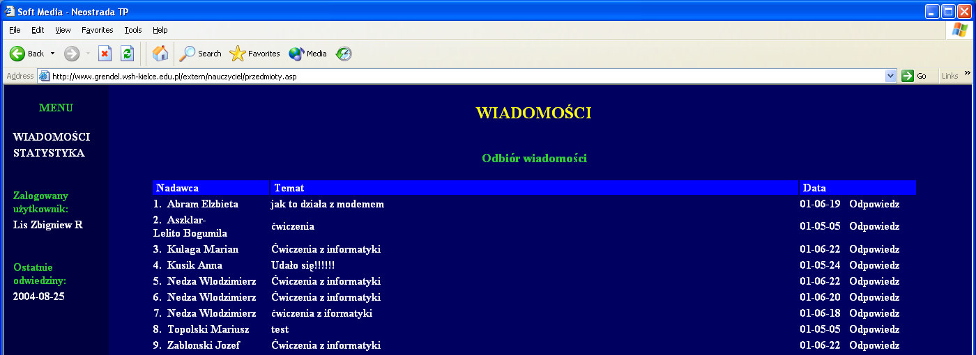 studiów do permanentnego dalszego uczenia się i dokształcania absolwentów np. na studiach podyplomowych, czy kursach dokształcających w pracy.