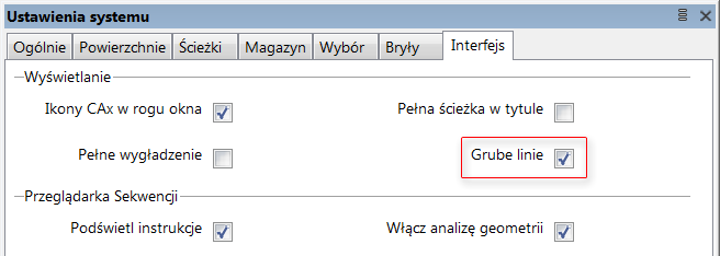 Kopiuj pełną ścieżkę do schowka. Kopiuj nazwę pliku do schowka. Szybkie Renderowanie dla Inventora Nowa opcja Szybkie Renderowanie dla Inventora zostało dodane do Ustawień system na zakładce Bryły.