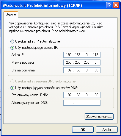 Cel ćwiczenia Zapoznanie z teoretycznymi zasadami adresowania IP i zastosowanie ich w praktyce Zadania 1.