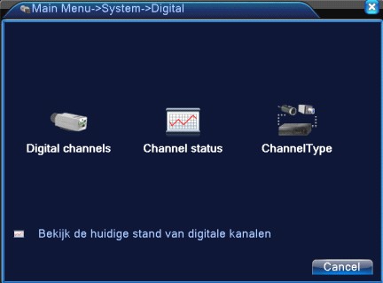 8/16 konfiguracja kanałów W opcji Kanał tryb wybieramy rodzaj kamer podłączonych do rejestratora.