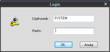 uruchomieniu program poprosi o stworzenie konta użytkownika. UWAGA: Konto definiowane w rejestratorze nie jest tym samym, które założone ma zostać w programie!