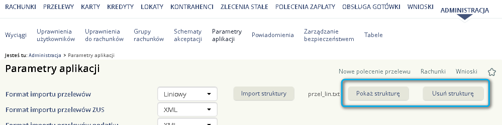 Instrukcja użytkownika systemu bankowości