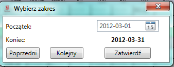 20 Kolejne kroki importu są takie same jak w imporcie automatycznym (patrz punkt wyżej, 5.1.1). 5.2. WYBÓR PRACOWNIKA I ZAKRESU DANYCH.