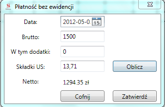 35 w zakładce Nieobecności informacje o liczbie dni chorobowych i wykorzystanego urlopu wypoczynkowego z obecnego/poprzedniego roku (jeżeli dane ewidencyjne za okres na który one przypadały nie