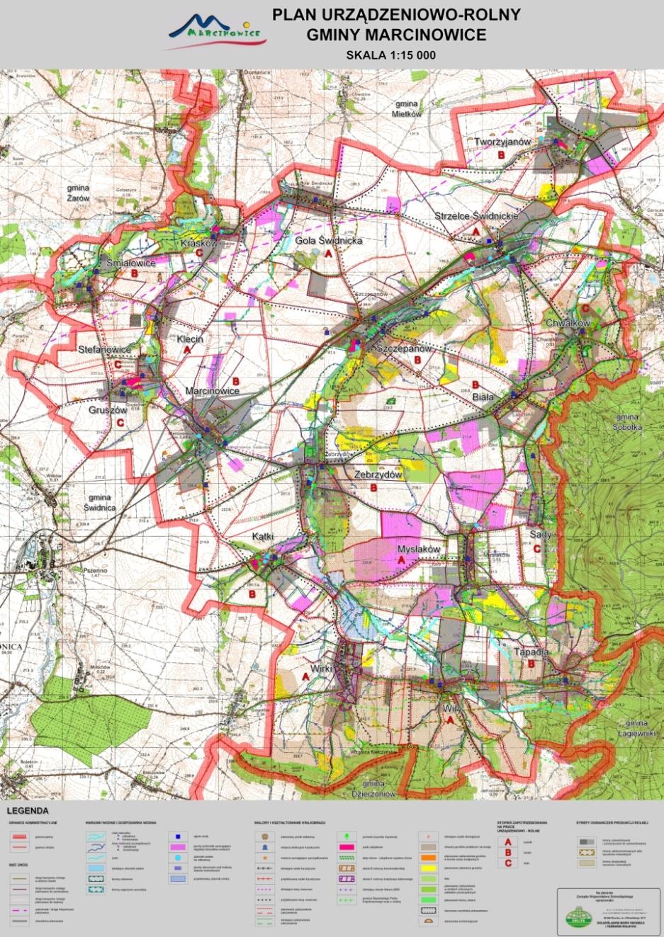 Z Terenowego Funduszu Ochrony Gruntów Rolnych finansowane jest 80%