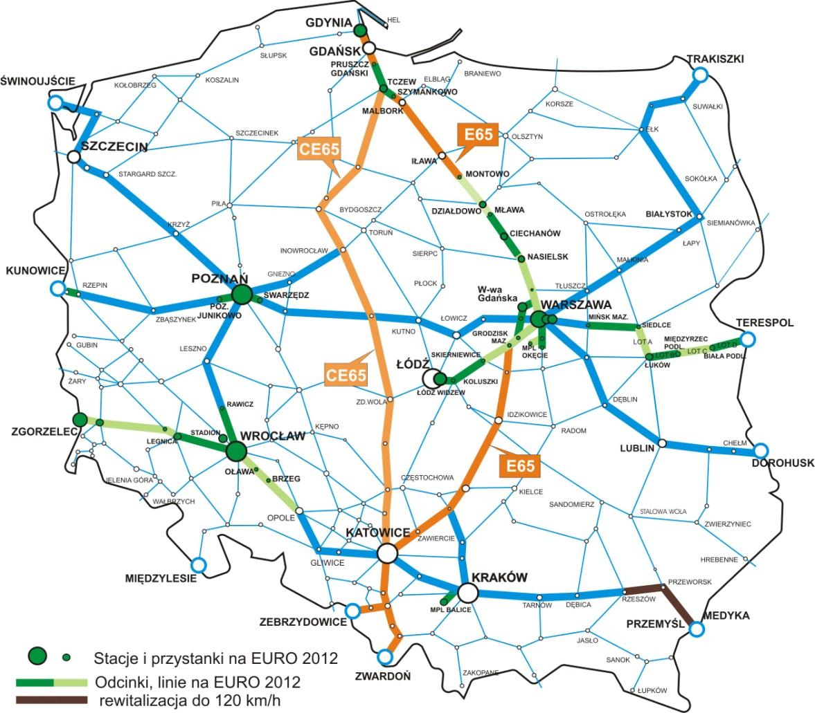 Dyrektorzy Projektów prowadzący inwestycje ze strony PKP PLK S.A.