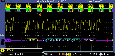 Oscyloskop + analizator