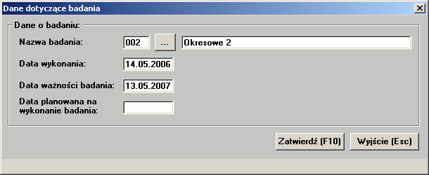 Przyciski umieszczone w oknie umożliwiają wykonanie następujących operacji: Zatwierdź (F10) wprowadza nowe pozycje do grupy zaznaczonych wcześniej pracowników.