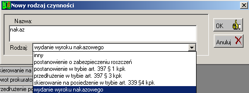 105 Orzeczenia sądu wydane na posiedzeniu i rozprawie obliczane są na podstawie zakładki Orzecz I w oknie Strona.