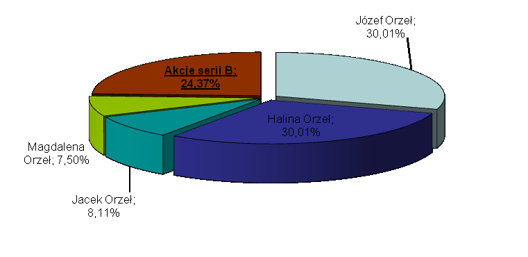 ORZEŁ S.A. - PODSTAWOWE INFORMACJE Przedmiot działalności Podstawowe informacje Sprzedaż opon nowych i regenerowanych przez internet.