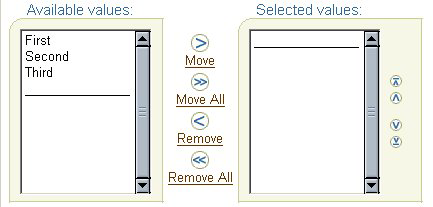 ADF Faces Przykłady komponentów 412 <af:panelpage> <af:choosecolor> <af:table> <af:processtrain> <